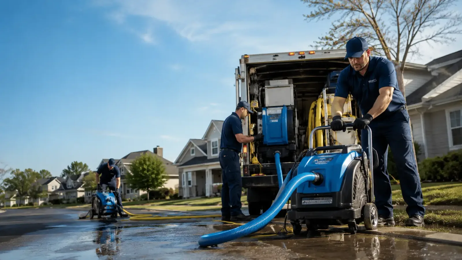 Flood Damage Cleanup in Santa Fe Springs, CA